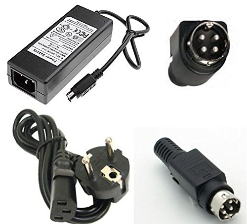 Alimentatore Adattatore 12V 5A 220V Power Adapter Minidin 4Pin Power Plug Per Monitor Box Hdd Di Rete Usb