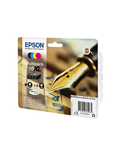 Epson Durabrite Ink 16Xl Multipack 4 Wf2630Wf Wf2010