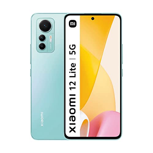 Xiaomi 12 Lite 16,6 Cm (6.55") Double Sim Android 12 5G Usb Type-C 8 Go 256 Go 4300 Mah Vert