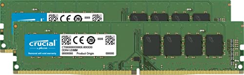 Crucial Ram Kit Da 16Gb (2X8Gb) Ddr4 3200Mhz Cl22 (O 2933Mhz O 2666Mhz) Memoria Desktop Ct2K8G4Dfra32A