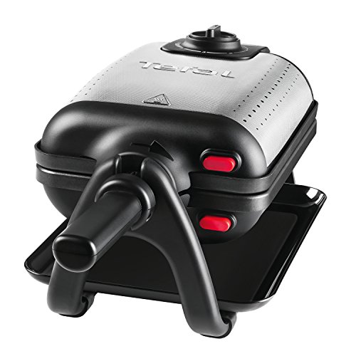 Tefal Wm756D Gofrera 2 Barquillo(S) Negro, Acero Inoxidable 1200 W