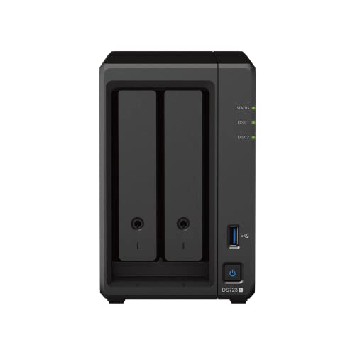 Synology Diskstation Ds723+ Nas/Storage Server Tower Ethernet Lan Black R1600