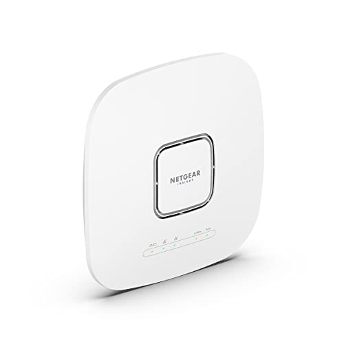 Netgear Access Point Wireless Ax5400 Wax625 - Velocità Wifi 6 Dual Band | Fino A 328 Dispositivi Client | 802.11Ax| Gestione Remota Di Insight | Alime