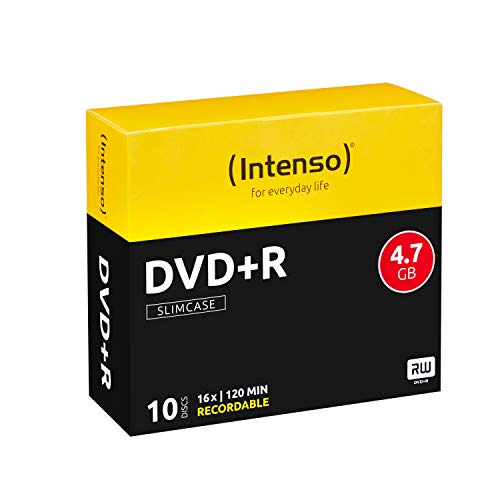 Intenso 4111652 Dvd+R Da 4.7 Gb, Argento