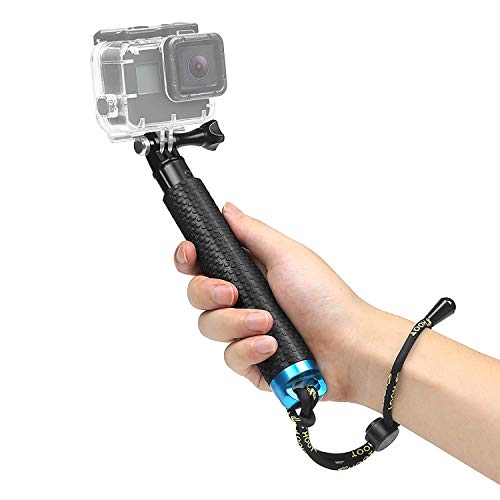 Shoot 19" Bastone Selfie Telescopico Monopiede Pole Per Gopro Hero 12/11/10/9/8/7/6/5/4/3+/3/Hero(2018)/Fusion Dbpower Apeman Campark Wimius Yi Camkon