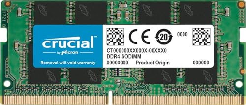 Crucial Ram Ct8G4Sfra266 8Gb Ddr4 2666Mhz Cl19 Memoria Laptop, Multicolore
