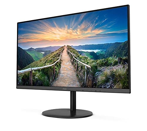 Aoc V4 U27V4Ea Computer Monitor 68.6 Cm (27) 3840 X 2160 Pixels 4K Ultra Hd Led Black