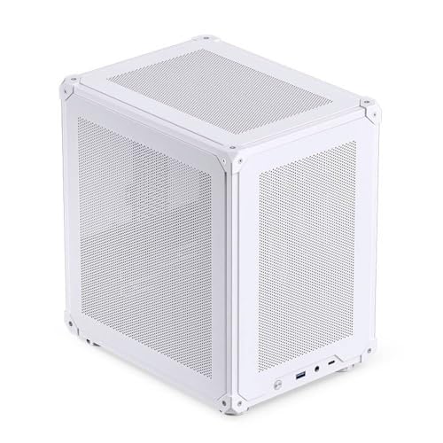 Jonsbo C6 White Micro-Tower Pc Case Case Case Per Gioco Bianco