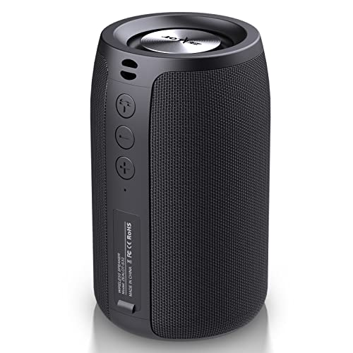 Zealot Cassa Bluetooth, Altoparlante Portatile, Outdoor, Bluetooth 5.0, Impermeabile, Stereo Rumoroso, Bassi Incredibili, 1500 Minuti Tempo Di Gioco C