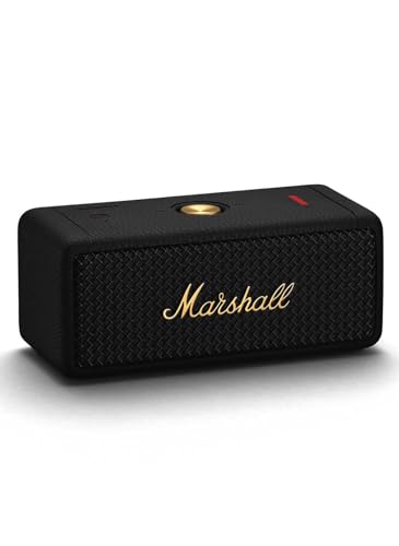 Marshall Emberton Ii Bluetooth Altoparlante Portatile, Senza Fili Casse, Suono A 360 Gradi, Impermeabilità Ipx7, 20 Ore Riproduzione Nero