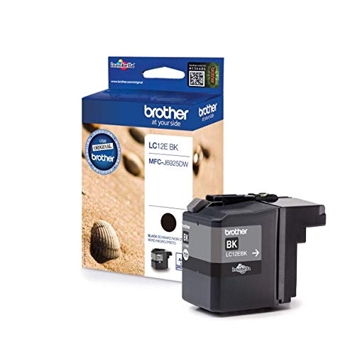 Brother Lc12Ebk Cartuccia D'Inchiostro, 2400 Pagine Stampate, Xl, Nero