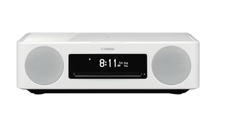 Yamaha Tsx-N237D Sistema All-In-One Con Musiccast, Ricarica Wireless Smartphone, Wifi, Bluetooth, Airplay2, Cd, Usb. Colore:Bianco