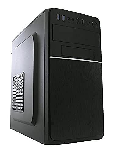 Caja Pc Lc-Power 2015Mb, Micro Tower, Metal, Negro, Micro Atx,Mini-Itx, 13,5 Cm