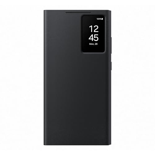 Samsung Smart View Wallet Case Per Galaxy S24 Ultra, Black