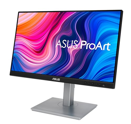 Asus Proart Display Pa247Cv Monitor Professionale 23.8"Ips Full Hd(1920 X 1080), 100% Srgb,Rec.709,Color Accuracy Δe<2,Calman Verified,Displayport,Dai