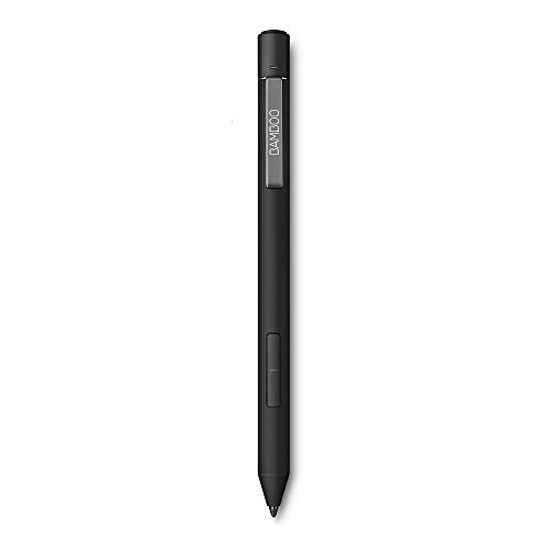 Bamboo Ink Plus Penna Digitale Attiva, 4.096 Livelli Di Pressione Per Dispositivi Windows 10, Certificata Windows Ink, Nero