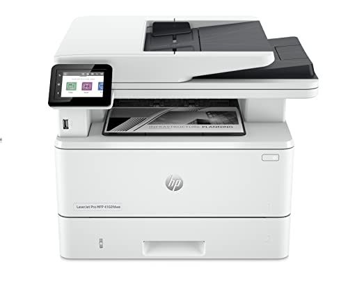 Hp Laserjet Pro Mfp 4102Fdwe 2Z624E, Stampante Multifunzione Laser A4, Monocromatica, Fronte/Retro Automatico, 42 Ppm, Wi-Fi, Fax, Hp Smart, 3 Mesi Di