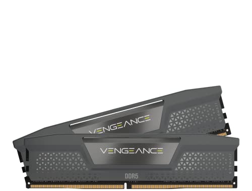 Corsair Vengeance Ddr5 Ram 32Gb (2X16Gb) 6200Mhz Cl32 Intel Xmp Icue Memoria Compatibile Per Computer - Nero (Cmk32Gx5M2X6200C32)