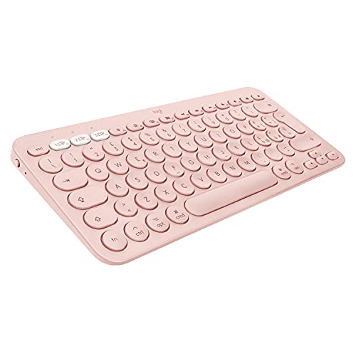 Logitech K380 F. Mac Multi-Dispositivo Btkeyb - Rosa - Esp - Mediter