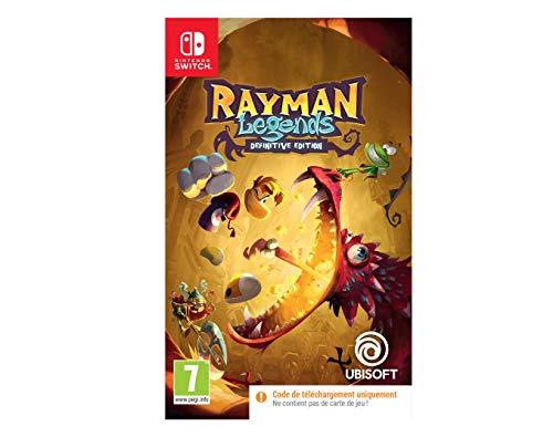Ubi Soft France Ubisoft Code À Télécharger - Rayman Legends - Definitive Edition Reissue Allemand, Anglais, Danois, Espagnol, Finland