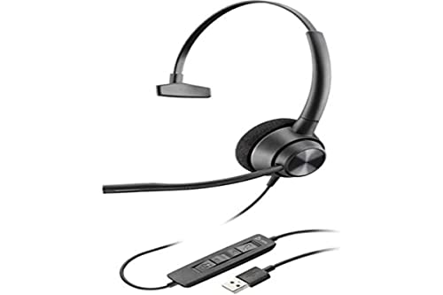 Plantronics Encorepro 310 - Cuffie Monaurali Con Connettore Usb-A