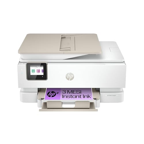 Hp Envy Inspire 7920E 242Q0B, Stampante Multifunzione A Getto D'Inchiostro A4 A Colori, Fronte/Retro Automatico, 22 Ppm, Wi-Fi, Hp Smart, 3 Mesi Di In