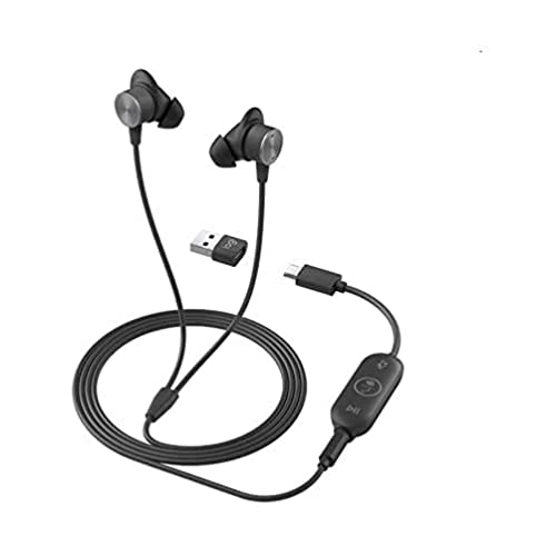 Logitech Cc88614, Logi Zone Wired Earbuds Teams -Accs