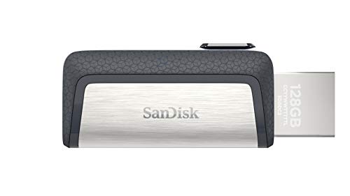 Sandisk 128Gb Ultra Dual Drive Flash Drive With Reversible Usb Type-C And Usb Type-A Connectors, For Smartphones, Tablets, Macs And Computers