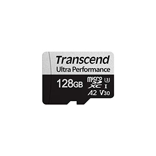 Transcend 128Go Microsd W/Adapter Uhs-I