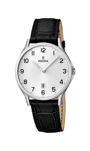 Festina Orologio Analogico Quarzo Uomo Con Cinturino In Pelle F16745/1