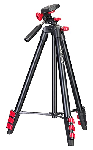 Levenhuk Level Base Tr10 Treppiede Leggero Da Pavimento Con Testata Girevole A 360° E Altezza Variabile Tra 420—1300 Mm, Adatto A Strumenti Ottici Fin