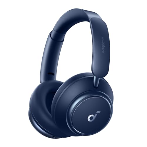 Soundcore By Anker Space Q45 Cuffie Bluetooth Cancellazione Attiva Rumore Adattiva Fino Al 98%, Riproduzione 50 Ore, App, Suono Wireless Ldac Hi-Res, 