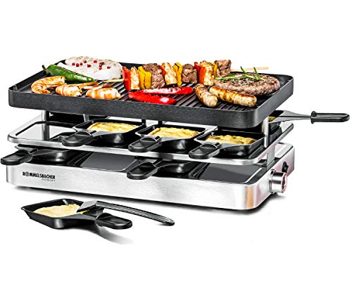 Rommelsbacher Juego De Raclette 1200W 8 Sartenes Rc 1400