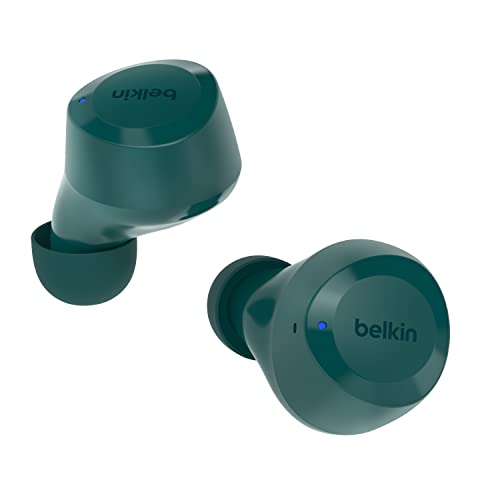 Belkin Soundform Bolt Auricolari True Wireless, Earbud Wireless Con 28 Ore Di Batteria, Modalità Mono, Resistenza A Sudore E’Acqua (Ipx4), Cuffie Blue