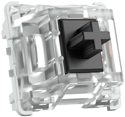 Glorious Gaming 120 Switch Gateron Per Tastiera Meccanica (Neri) - Compatibili Con Smd-Led, Lineari E Regolari Per Digitazione E Gioco Intensi, Forza