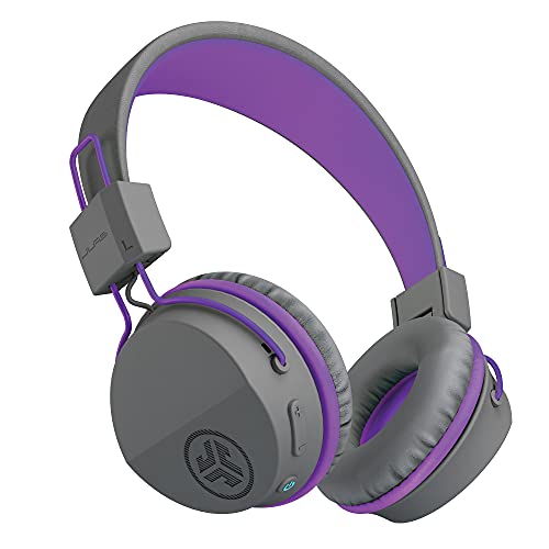 Jlab Jbuddies Cuffie Per Bambini Senza Filo, Cuffie Bluetooth Bambini, Durata Della Batteria Di 24 Ore, Cuffie Wireless Over Ear Con Limitatore Di Vol