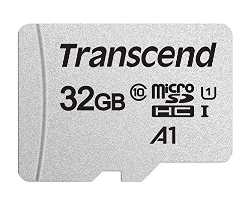 Transcend 32 Gb Microsdxc 300S Scheda Di Memoria Con Adattatore, Ts32Gusd300S-A