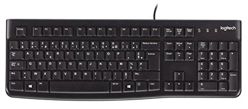 Logitech K120 Tastiera Cablata, Layout Francese Azerty