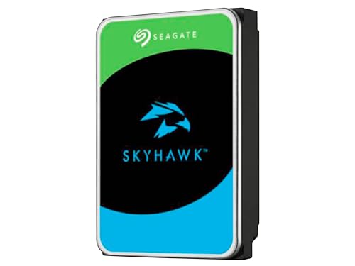 Seagate Skyhawk, 8 Tb, Hard Disk Interno Per Applicazioni Video, Unità Sata 6 Gbit/S, 3.5", Cache 256 Mb, 3 Anni Servizi Rescue In-House, Pacchetto Di