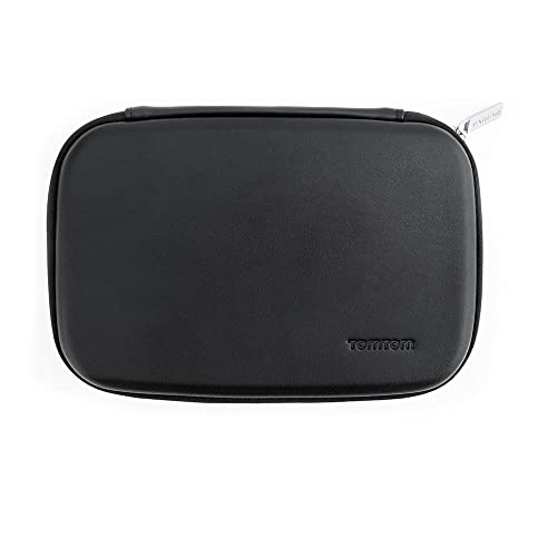 Tomtom Custodia In Pelle Per Navigatore Satellitare Tomtom Da 7'' (Ad Esempio Per Tomtom Go Discover, Go Camper Max E Tomtom Go Expert)