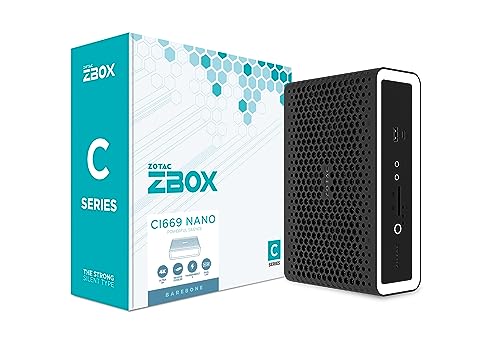 Zotac Zbox Nano Barebone Intel Core I7-1355U Intel Iris Xe Graphics Wi-Fi/Bt No Os Pc Barebone