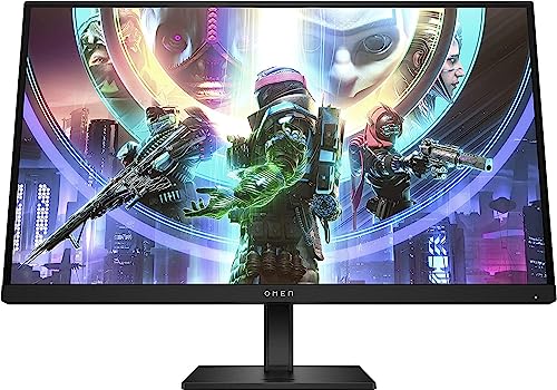 Hp Omen 27S Monitor Da 27 Pollici, Pannello Ips Da 16:9 Fhd Da 240 Hz, 1 Ms, Display Hdr 400, Antiriflesso, 400 Nits, Amd Freesync, Vesa 100X100 Mm, H