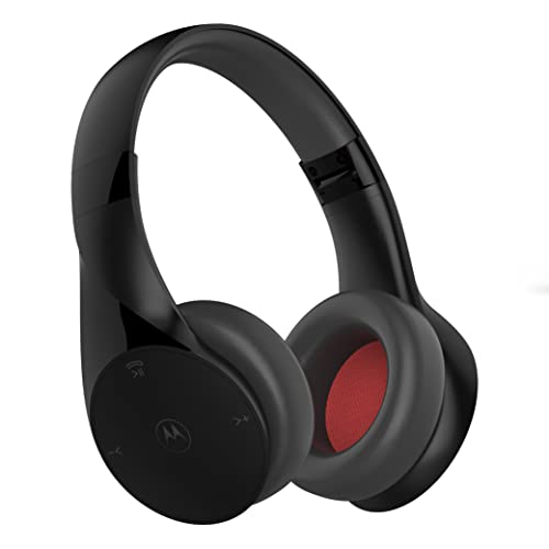 Motorola Sound Moto Xt500 / Escape - Cuffie Bluetooth 15 Ore. - Tecnologia Multipoint - Pieghevole - Compatibile Con Siri E Google Assistant - Nero