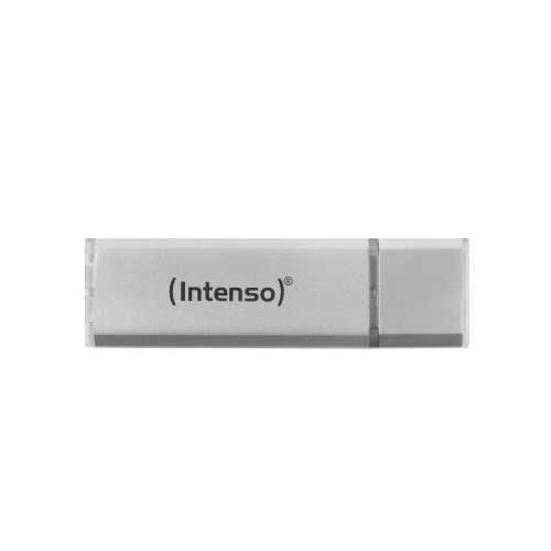 Intenso Alu Line - Chiavetta Usb Da 8Gb - Pendrive Usb 2.0, Argento