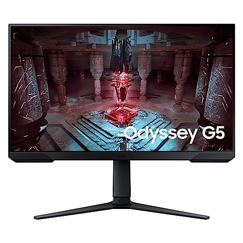Samsung Odyssey G51C Gaming Monitor S27Cg510Eu, Pannello Va, Risoluzione Wqhd, Freesync Premium, Tempo Di Risposta 1 Ms (Mprt), Frequenza Di Aggiornam