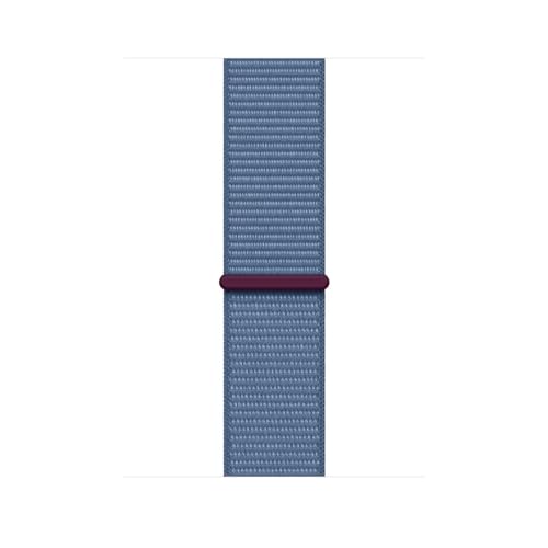 Apple Watch Band - Sport Loop - 45 Mm - Blu Inverno - One Size