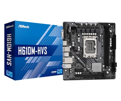 Asrock H610M-Hvs Intel H610 Lga 1700 Micro Atx