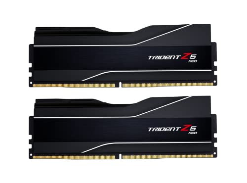 G.Skill Trident Z5 Neo 32Gb Ddr5 Kit (2X16Gb) 5600Mhz, Cl30, Matte Black