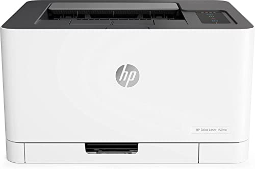 Hp Color Laserjet 150Nw 4Zb95A, Stampante A Singola Funzione A4, Stampa Fronte E Retro Manuale A Colori, 18 Ppm, Usb, Wi-Fi, Ethernet, Schermo Lcd A I