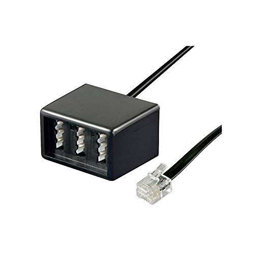 Goobay Tel Adap Rj11 - Tae Nfn Nero